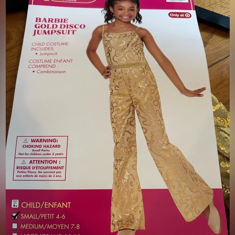 Barbie Western Tutu Kit Pink L/XL Costume